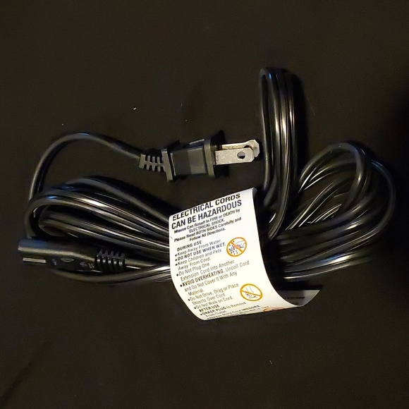 Polarized Ac Power Cord 2 Slot Cable - Picture 3 of 3